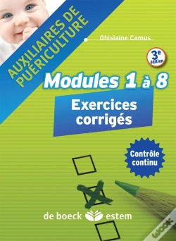 Capa do artigo Auxiliaires De Puericulture - Modules 1 A 8  Exercices Corriges - Controle Continus