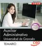 Auxiliar Administrativo De La Universidad De Granada. Temario - Preview