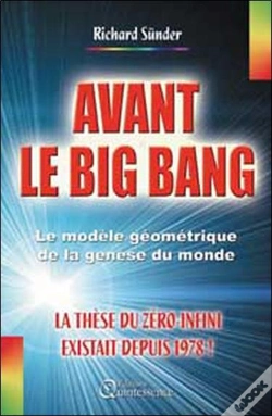 Capa do artigo Avant Le Big Bang ; La These Du Zero-Infini