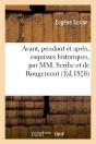 Avant, Pendant Et Après, Esquisses Historiques - Preview