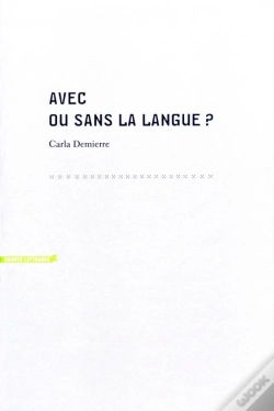 Capa do artigo Avec Ou Sans La Langue ?