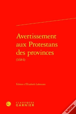 Capa do artigo Avertissement Aux Protestans Des Provinces (1684)