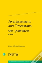Avertissement Aux Protestans Des Provinces (1684)