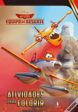 Capa do artigo Aviões 2 - Actividades para Colorir