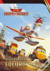 Capa do artigo Aviões 2 - História para Colorir