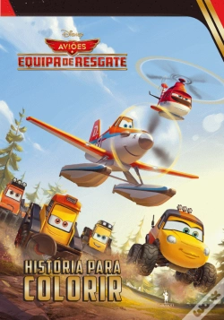 Capa do artigo Aviões 2 - História para Colorir