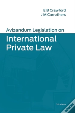 Capa do artigo Avizandum Legislation On International Private Law