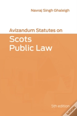 Capa do artigo Avizandum Statutes On Scots Public Law