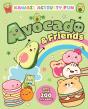 Avocado & Friends: Kawaii Activity Fun (With Over 200 Stickers!) - Preview
