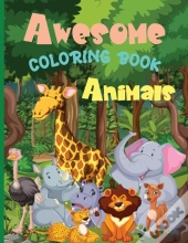 Awesome Animals Coloring Book