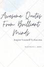 Awesome Quotes From Brilliant Minds - Preview