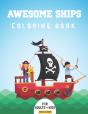 Awesome Ships Coloring Book - Preview