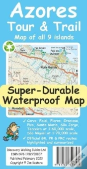 Capa do artigo Azores Tour & Trail Super-Durable Map (2nd Edition)