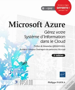 Capa do artigo Azure - Gerez Votre Systeme D'Information Dans Le Cloud (3e Edition)