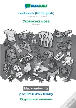 Capa do artigo Babadada Black-And-White, Leetspeak (Us English) - Ukrainian (In Cyrillic Script), P1c70r14l D1c710n4ry - Visual Dictionary (In Cyrillic Script)