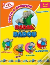Capa do artigo Babar e Badou - Pinta e Aprende 3/4 Anos