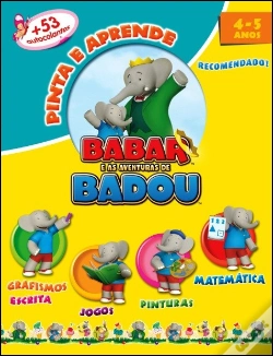 Capa do artigo Babar e Badou - Pinta e Aprende 4/5 Anos