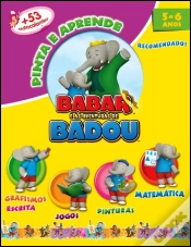 Capa do artigo Babar e Badou - Pinta e Aprende 5/6 Anos