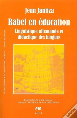 Capa do artigo Babel En Éducation. Liinguistique Allemande Et Didactique Des Langues