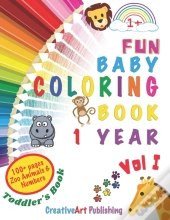 Baby Coloring Book 1 Year