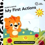 Capa do artigo Baby Einstein Slide & Move My First Actions Novelty Board Book