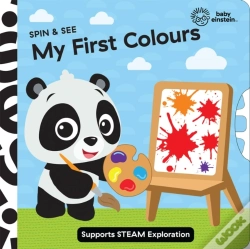 Capa do artigo Baby Einstein Spin & See My First Colours Novelty Board Book