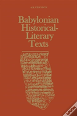 Capa do artigo Babylonian Historical-Literary Texts