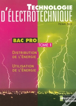 Capa do artigo Bac Pro; Technologie D'Electrotechnique T.1