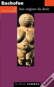 Capa do artigo Bachofen. Aux Origines Du Droit