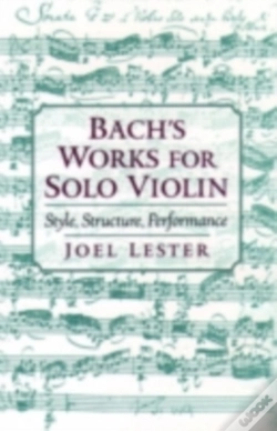 Capa do artigo Bach'S Works For Solo Violin