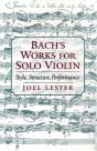 Bach'S Works For Solo Violin - Preview