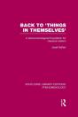 Back To 'Things In Themselves' - Preview