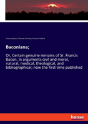 Baconiana; - Preview