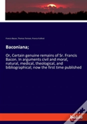 Capa do artigo Baconiana;