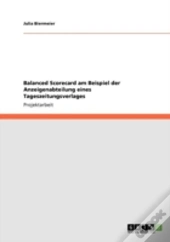 Balanced Scorecard Am Beispiel Der Anzeigenabteilung Eines Tageszeitungsverlages