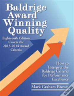 Capa do artigo Baldrige Award Winning Quality
