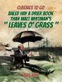 Baled Hay A Drier Book Than Walt Whitman'S &Quote;Leaves O' Grass&Quote; - Preview