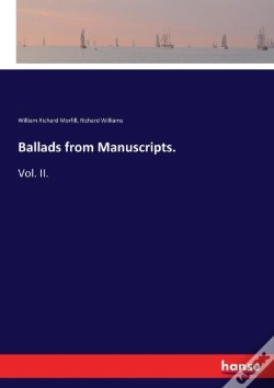 Capa do artigo Ballads From Manuscripts.