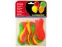 Fluorescent balloons, bag of 15 units. - Preview