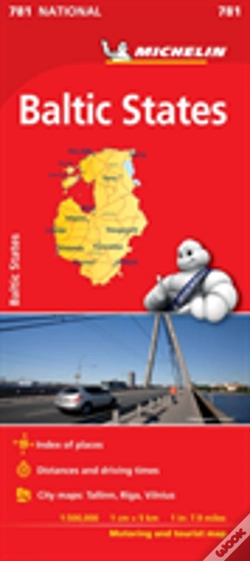 Capa do artigo Baltic States - Michelin National Map 781