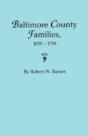 Baltimore County Families, 1659-1759 - Preview