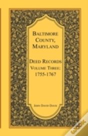 Capa do artigo Baltimore County, Maryland, Deed Records