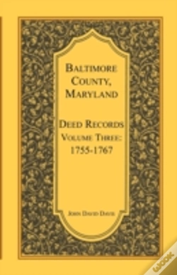 Capa do artigo Baltimore County, Maryland, Deed Records