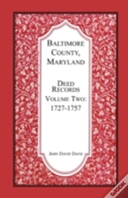 Capa do artigo Baltimore County, Maryland, Deed Records