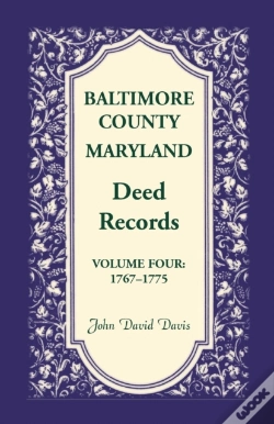 Capa do artigo Baltimore County, Maryland, Deed Records, Volume 4