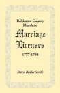 Baltimore County, Maryland Marriage Lice - Preview