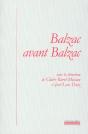 Balzac Avant Balzac - Preview