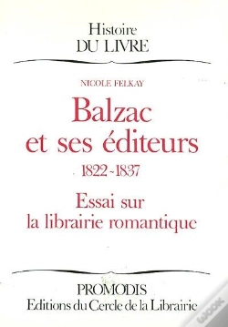 Capa do artigo Balzac Et Ses Editeurs, 1822-1837