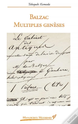 Capa do artigo Balzac, Multiples Genèses