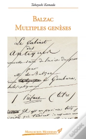 Capa do artigo Balzac. Multiples Genèses